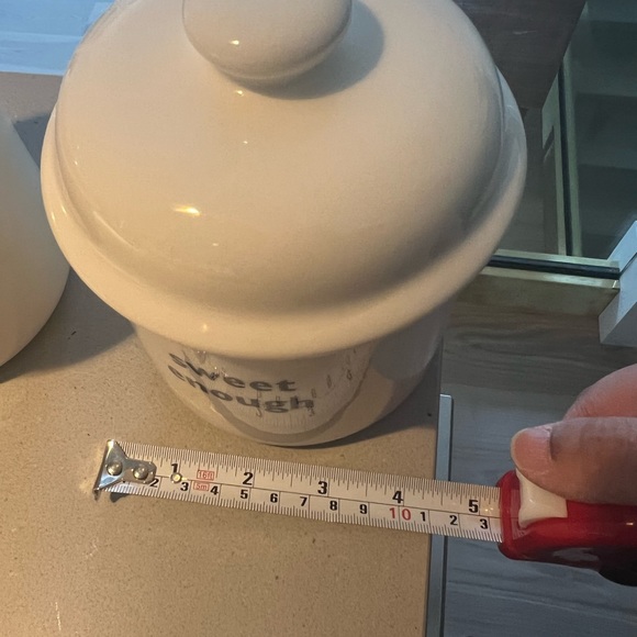 “Little Tomato Company” ceramic cannisters. - Picture 3 of 5